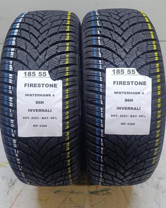 2 GOMME 185 55 15 FIRESTONE INV RIF4329
