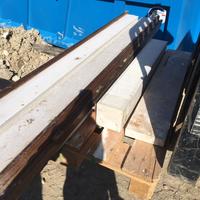 Contorni in pietra marmo bianco trani