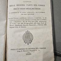 collezionismo leggi penali nella seconda parte del