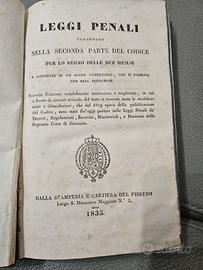 collezionismo leggi penali nella seconda parte del