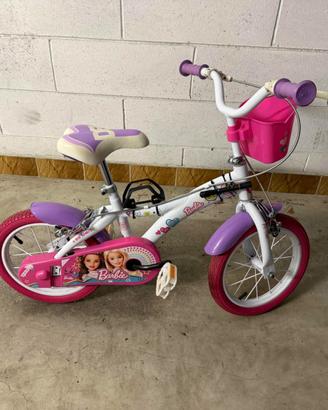 Bicicletta Barbie 14 pollici Dino Bikes 