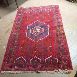 tappeto vintage mediorientale