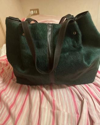 Borsa secchiello donna in pelle 