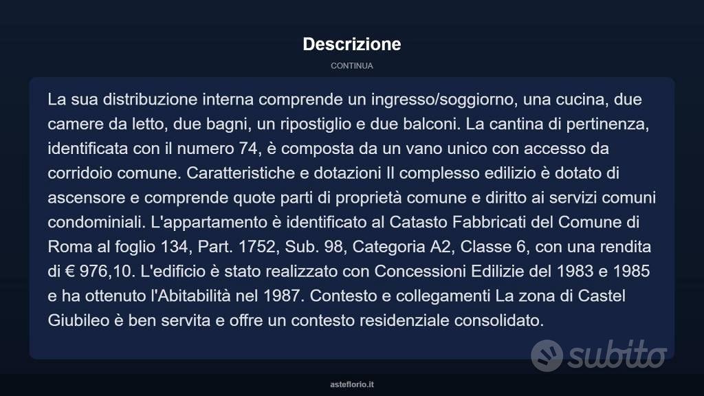Appartamento – Roma, Colle Salario, Municipio Roma III - Vista 5