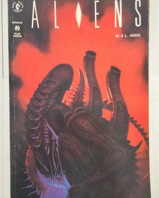 Fumetto Aliens n. 3 del 1991 Dark Horse Play Press