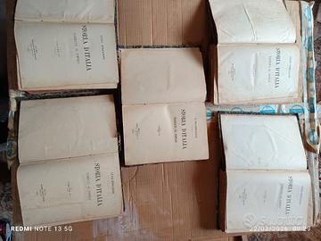 set 5 libri antichi 1800