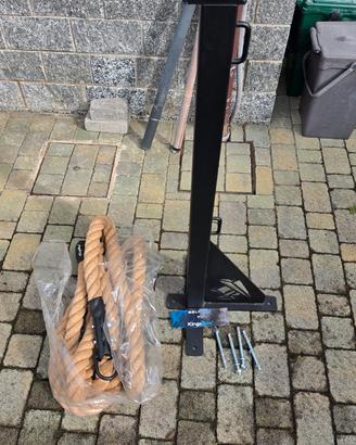 Struttura KingsBox Rope Climb + 3 corde da arrampi