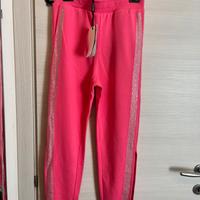 Pantaloni rosa Francomina nuovi con cartellino