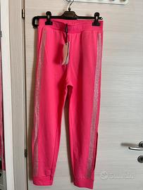 Pantaloni rosa Francomina nuovi con cartellino