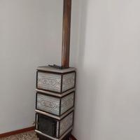 Stufa bergamasca in maiolica