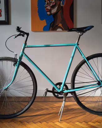 Bicicletta single speed ruota libera marca Rizzato