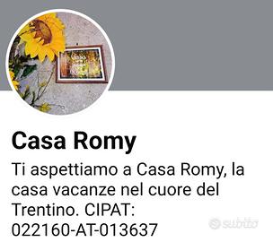 Casa vacanza Casa Romy