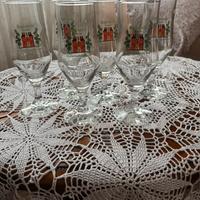 Set 6 bicchieri birra vintage 0,20