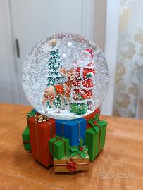 Carillon natalizio con neve in saldo