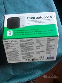 Videocamera Blink autdoor 4, nuova
