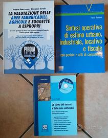 n°3 Libri estimo / stima terreni aree edificabiil