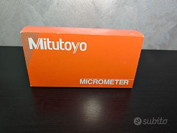 Micrometro Mitutoyo 0-25mm Contatore meccanico