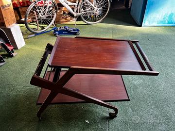 Carrello portavivande modernariato vintage anni 60