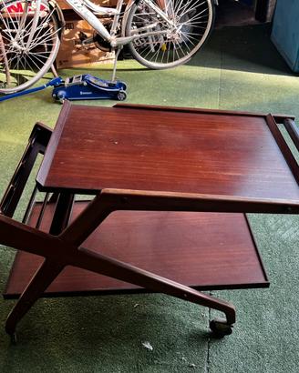 Carrello portavivande modernariato vintage anni 60