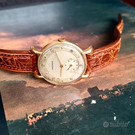 Movado Zenith oro massicio 18kt vintage oversized