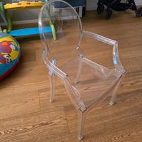 Sedia Kartell Lou Lou Ghost