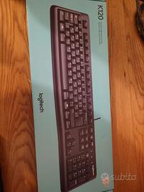 Tastiera Logitech K120 USB Nuova Layout Italiano