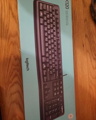 Tastiera Logitech K120 USB Nuova Layout Italiano