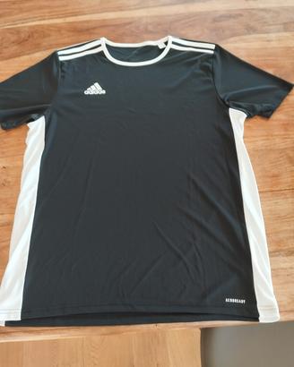 T-SHIRT ADIDAS uomo, nera , taglia L