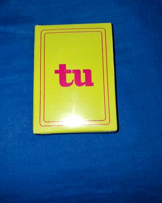 carte da gioco rivista  "Tu"