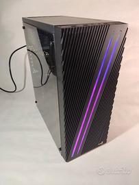 PC Fisso Gaming Ufficio 1080p i5 4th RX 570 4GB