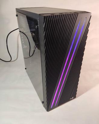 PC Fisso Gaming Ufficio 1080p i5 4th RX 570 4GB