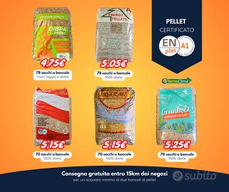 PELLET CERTIFICATO ENPLUS A1 