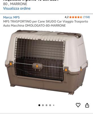 Trasportino per cane