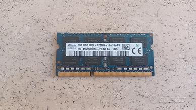 Memoria SODIMM 8GB DDR3L PC3L-12800