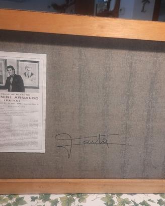 Quadro firmato da Arnaldo Faetanini detto FAITA
