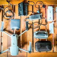 DRONE : DJI MAVIC 2 PRO + Flymore Kit + 4 lenti ND