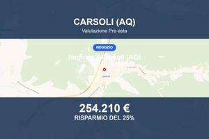 Immobile in asta di 478 m² a Carsoli