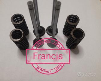 Kit VALVOLE testa+Molle PIAGGIO 125-180-200-250cc