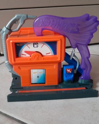 stazione pompa benzina Hot wheels 