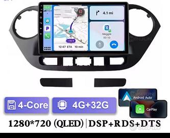 Autoradio 9 pollici QLED carplay retrocamera wifi