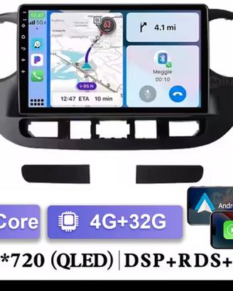 Autoradio 9 pollici QLED carplay retrocamera wifi