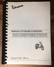 Manuale Di Officina Piaggio Vespa 4T