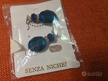 Orecchini pendenti Blu mare