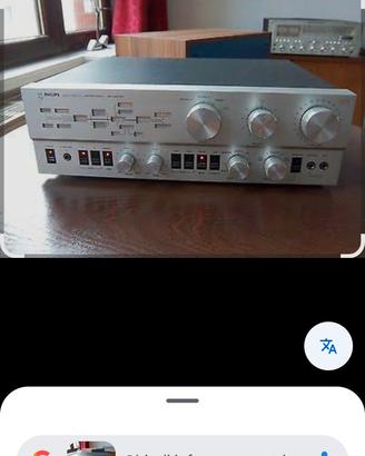 pre amplificatore Philips 