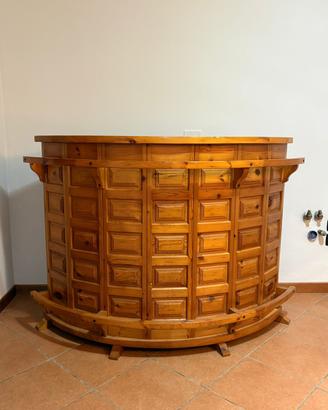 Mobile Bar Vintage in Pino Massiccio