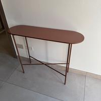 Maddie consolle metallo rosa