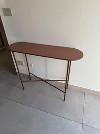 Maddie consolle metallo rosa