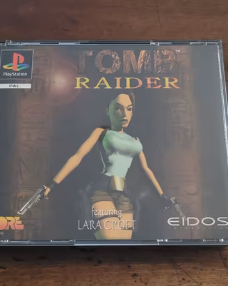 Tomb Raider Big Box ITA completo PS1 Playstation1