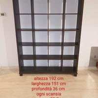 Libreria in legno ikea