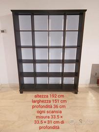 Libreria in legno ikea